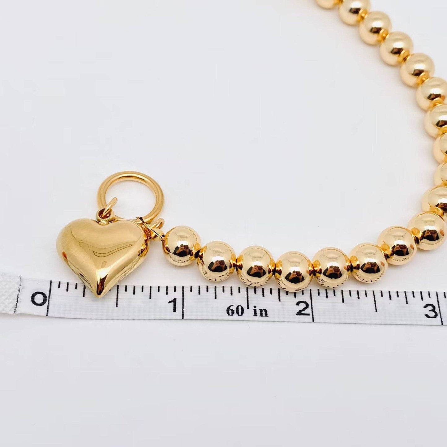 Heart Bead Bracelet