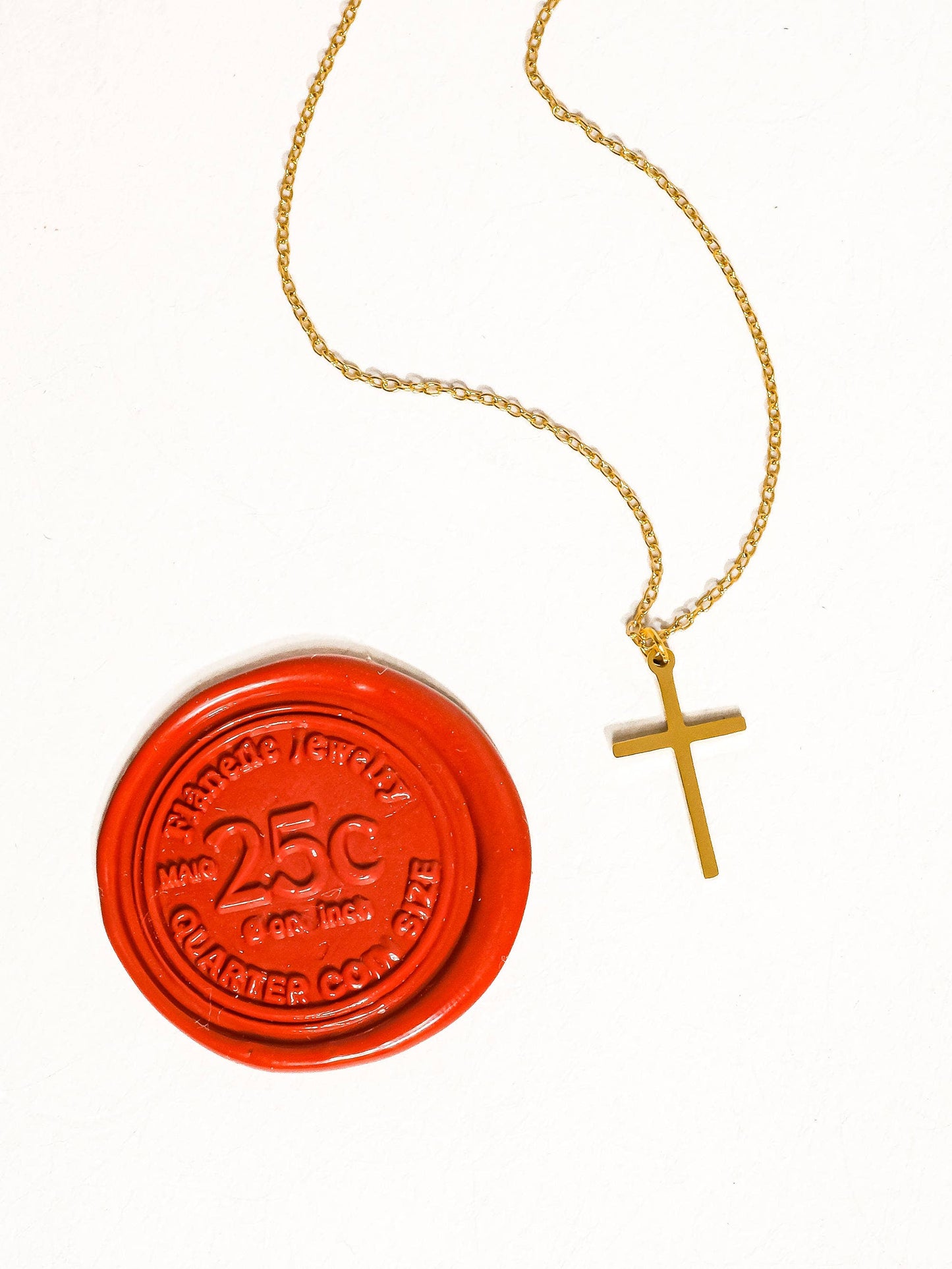 Tirza Cross Necklace