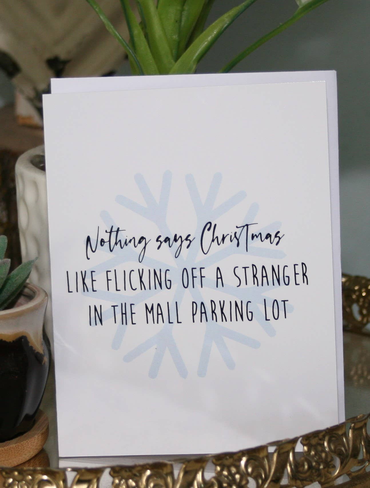 Nothing Says Christmas Card