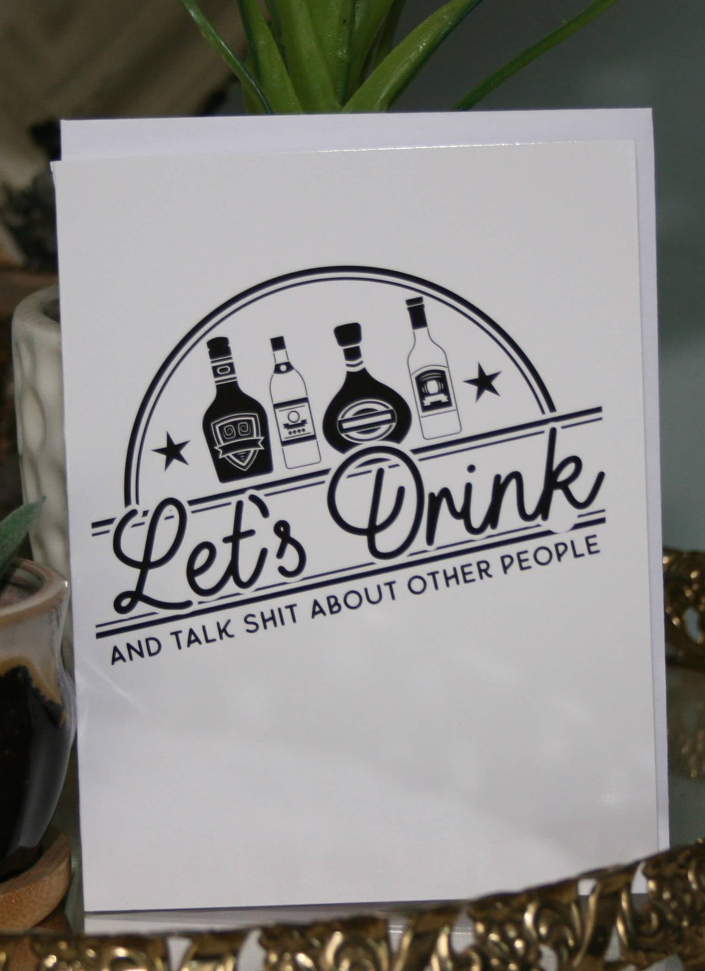 Lets Drink Card