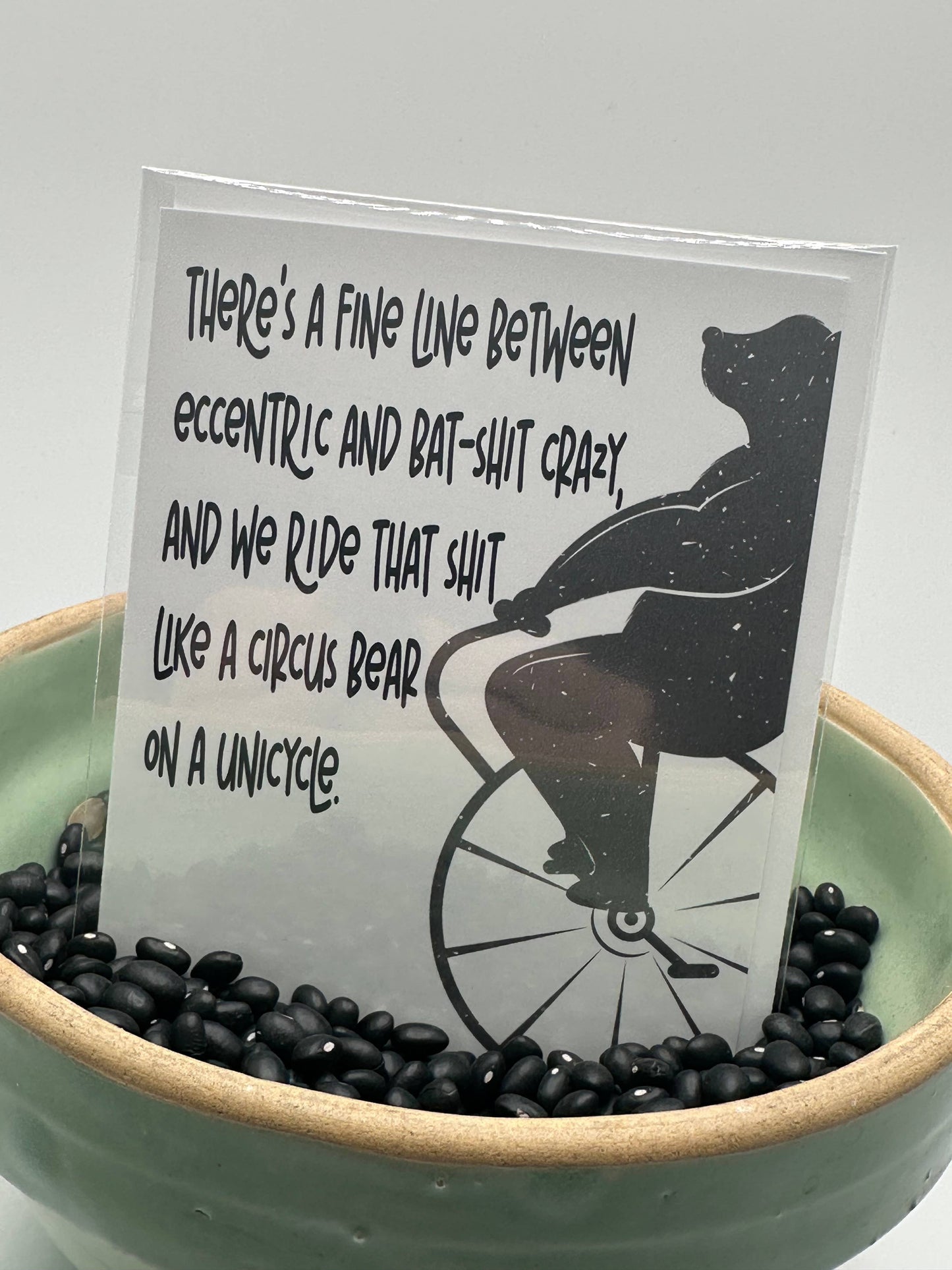 The Fine Line Greeting Card