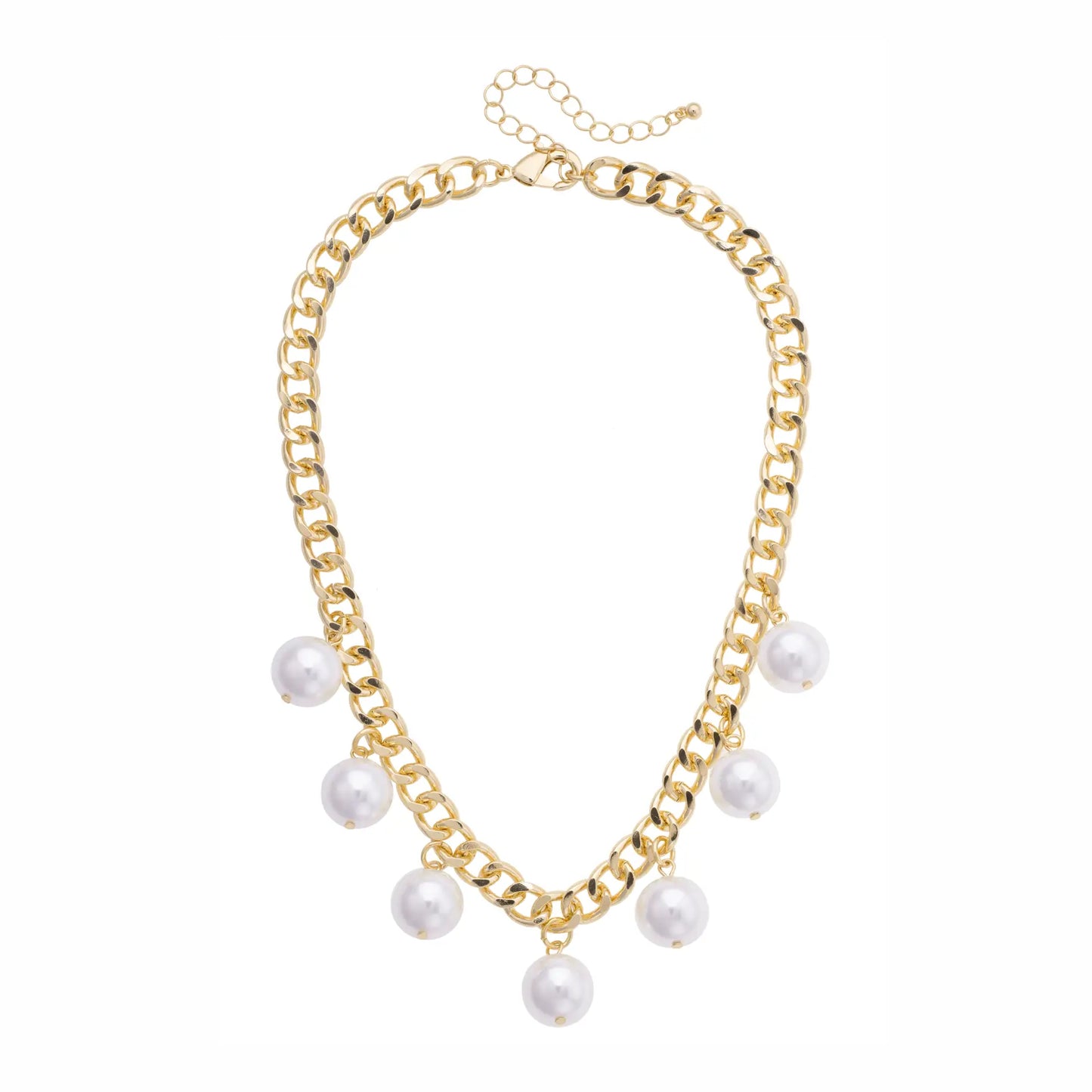 Maribel Pearl Statement Necklace