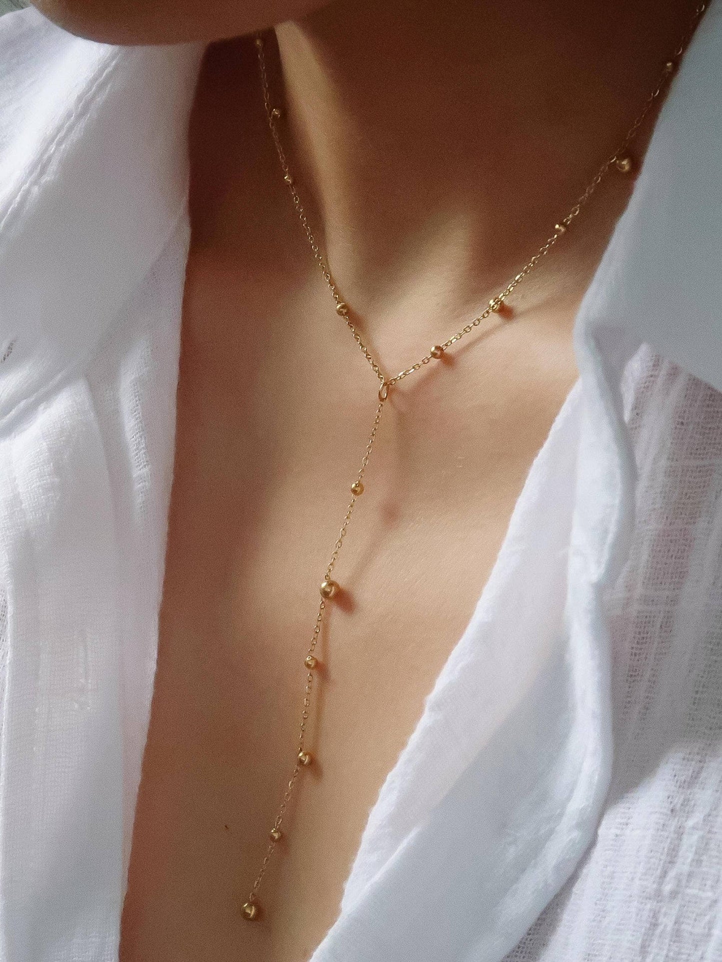 Brisse Lariat Necklace