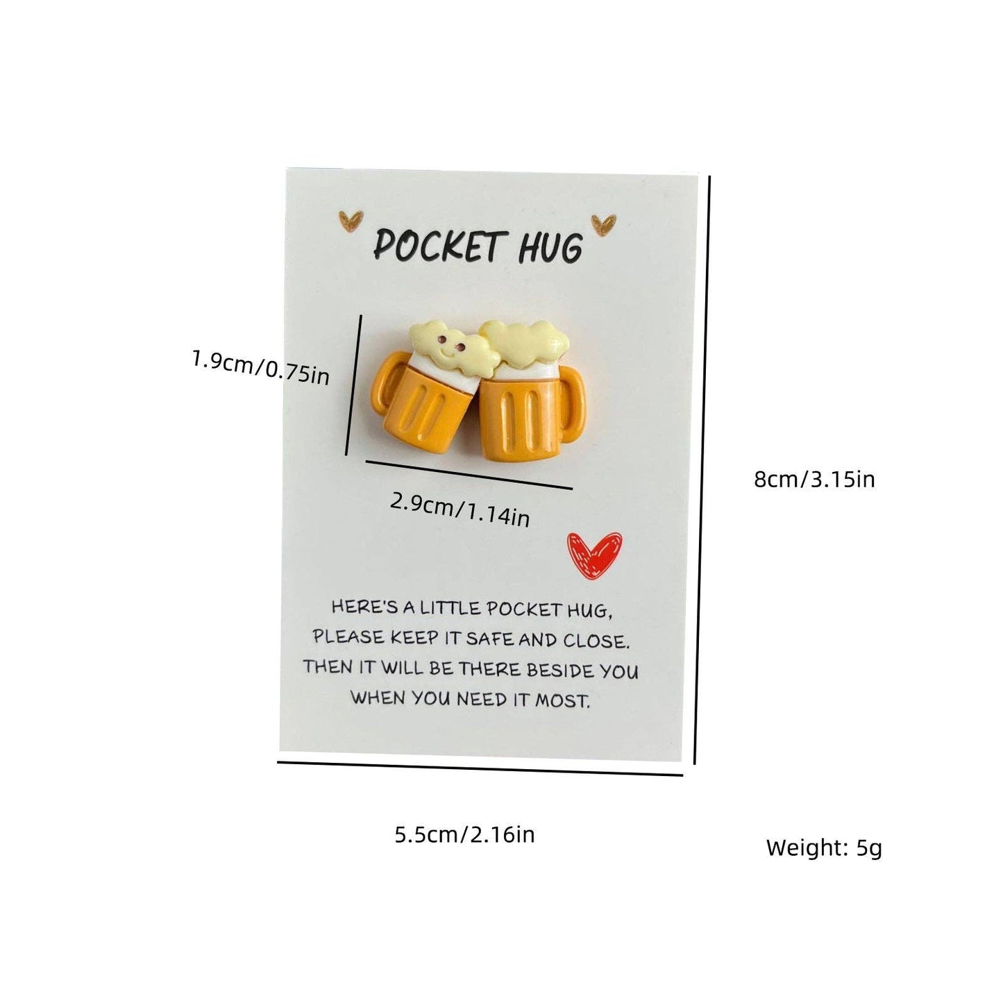 Taphug - Pocket Hug Cheers Buddy