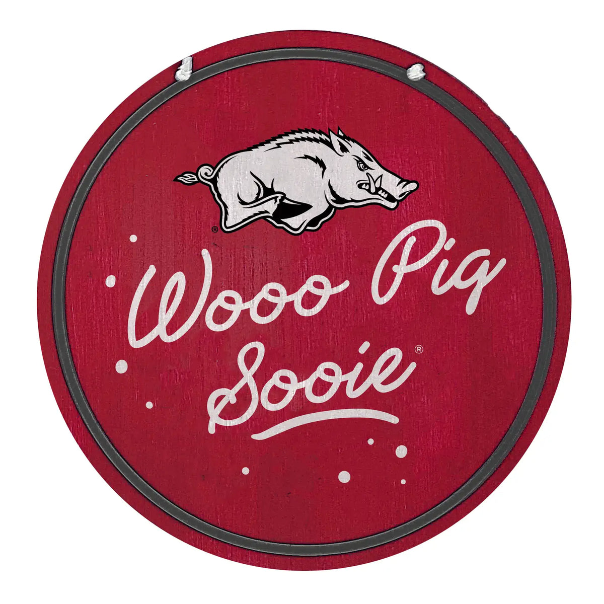 Arkansas Spirit Wood Door Hanger