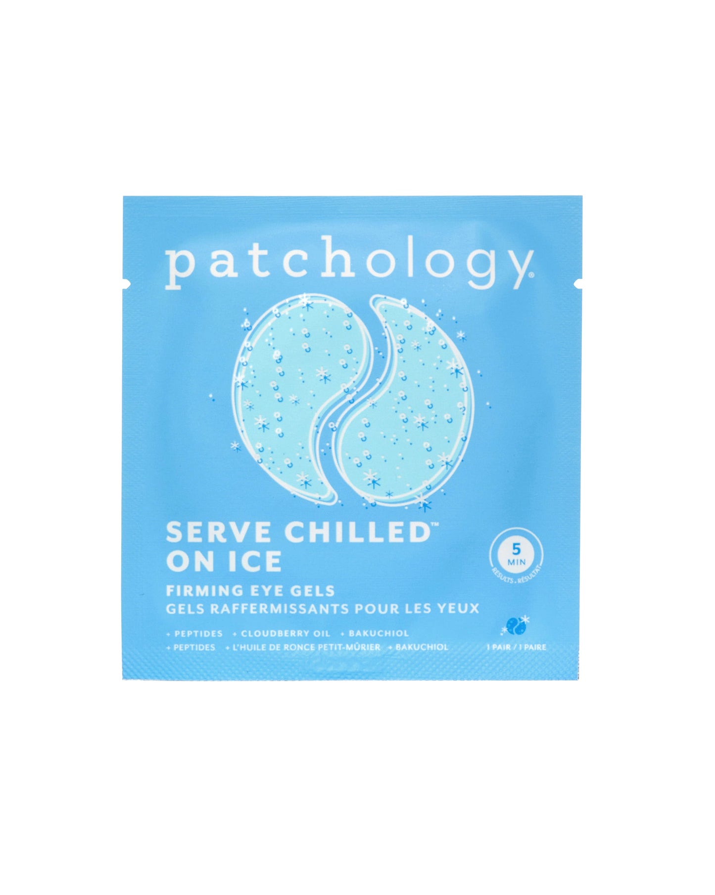 Serve Chilled On Ice Firming Hydrogel Mask -Single