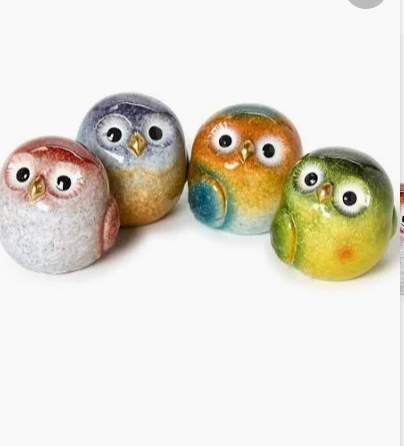 Hand Painted Owl