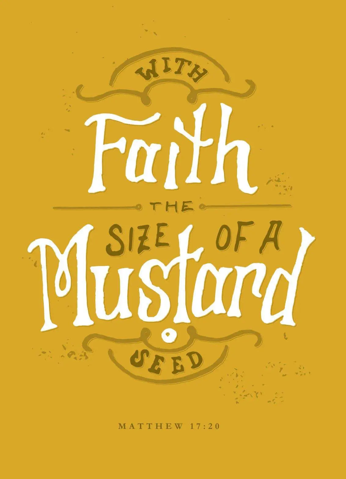 With Faith - Mustard Seed Packets