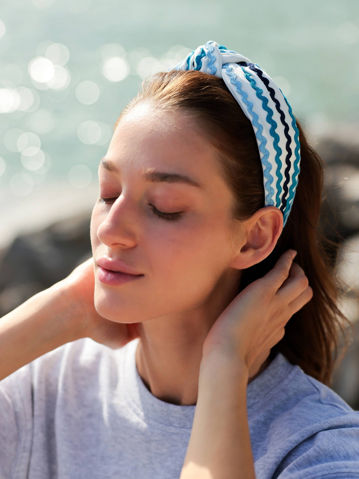 RIC RAC KNOTTED HEADBAND