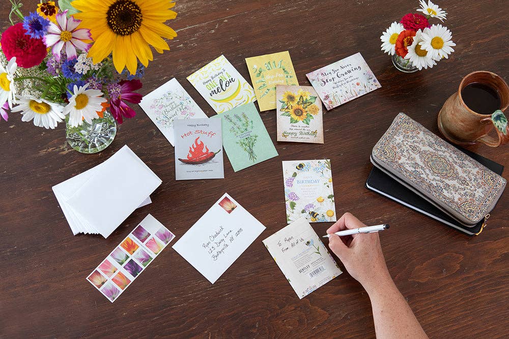 Happy Birthday Sweet Pea - Sweet Pea Seed Packets