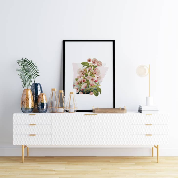 Arkansas Apple Blossom Print
