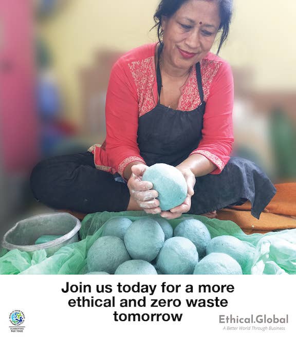 Pig Eco Wool Dryer Balls Fair Trade