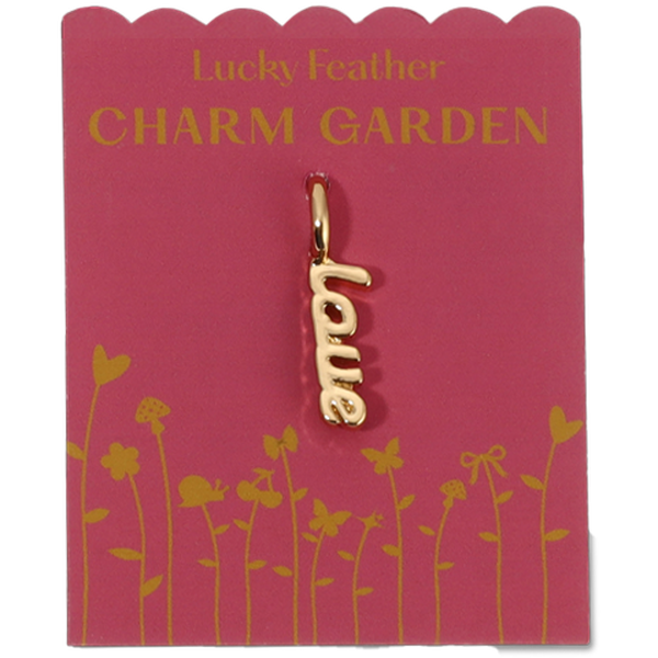 Charm - Charm Garden - Gold - Love Script