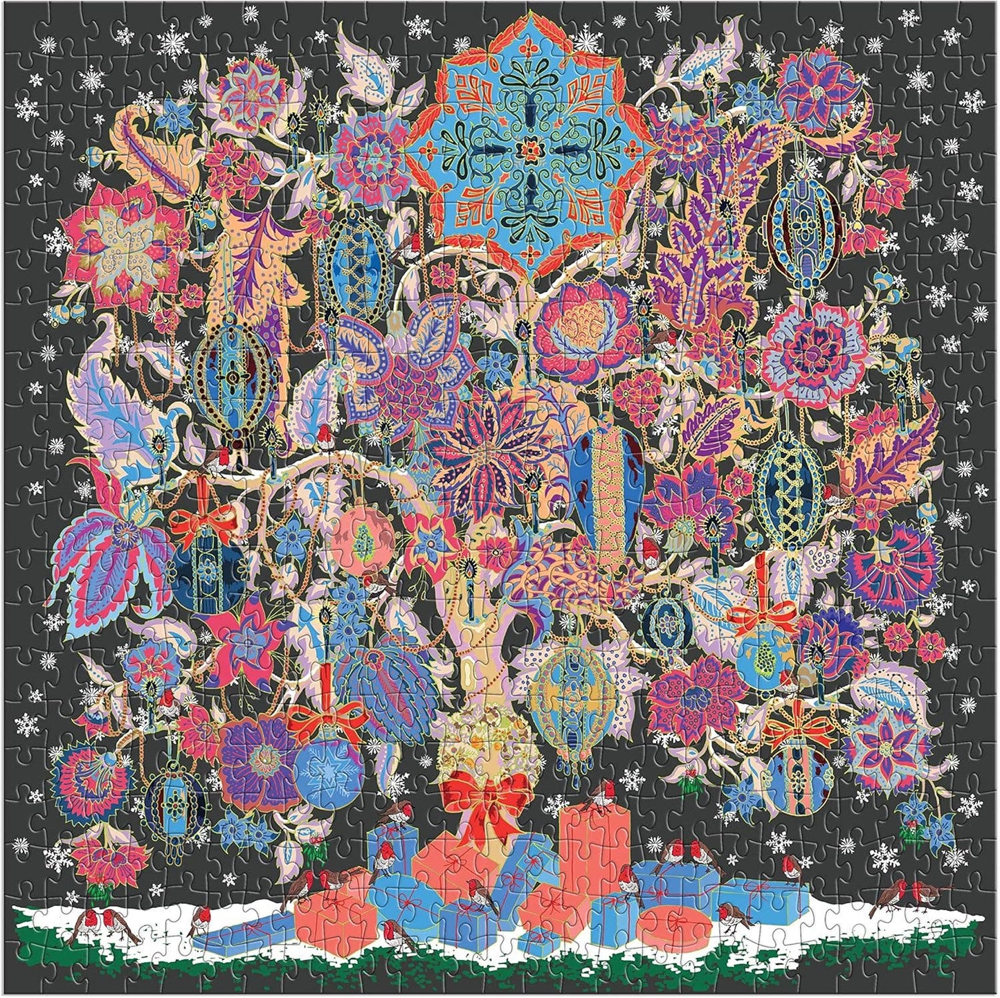 Liberty Christmas Tree of Life 500 Piece Foil Puzzle