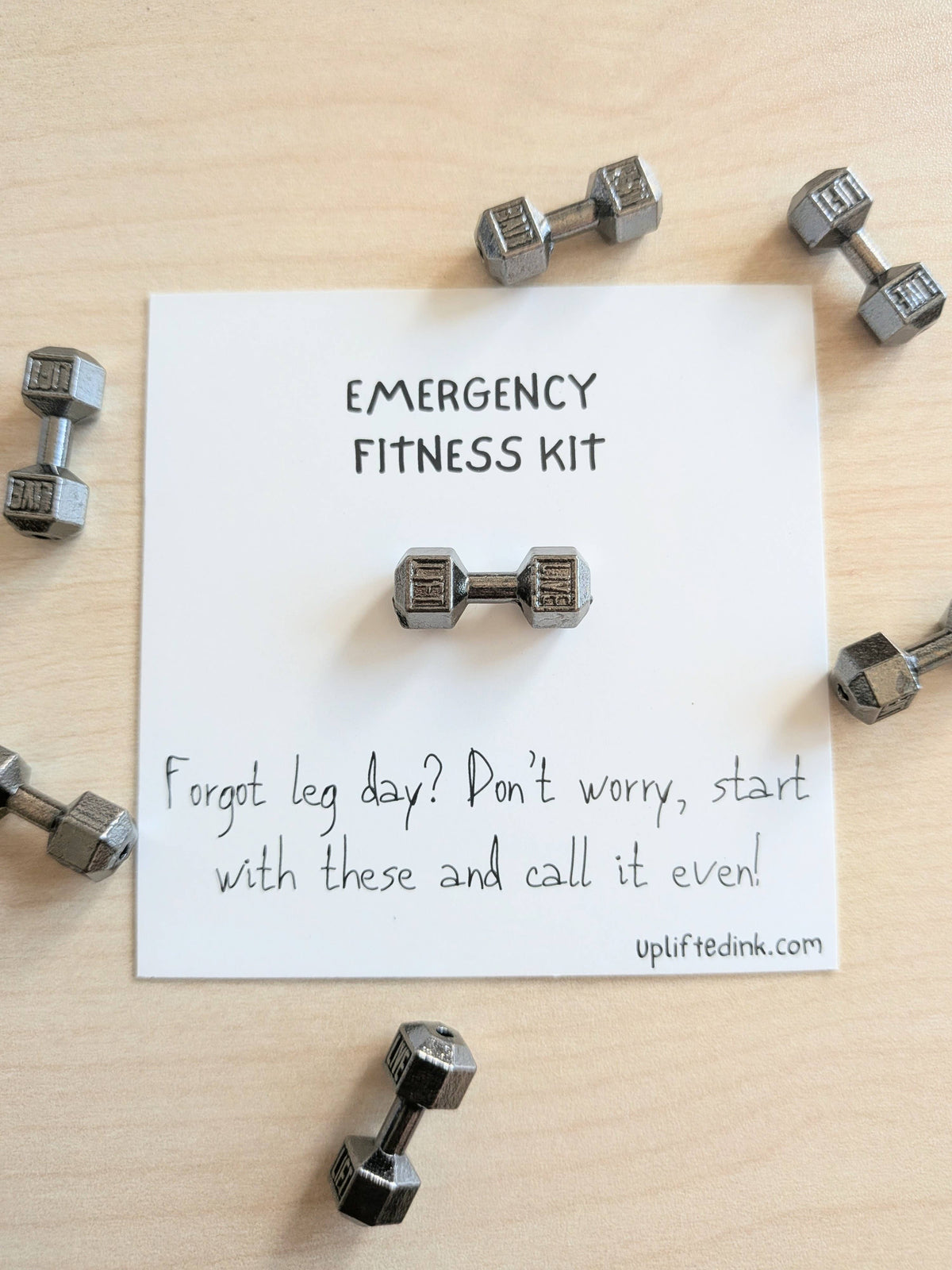 Emergency Fitness Kit Funny Workout Gag