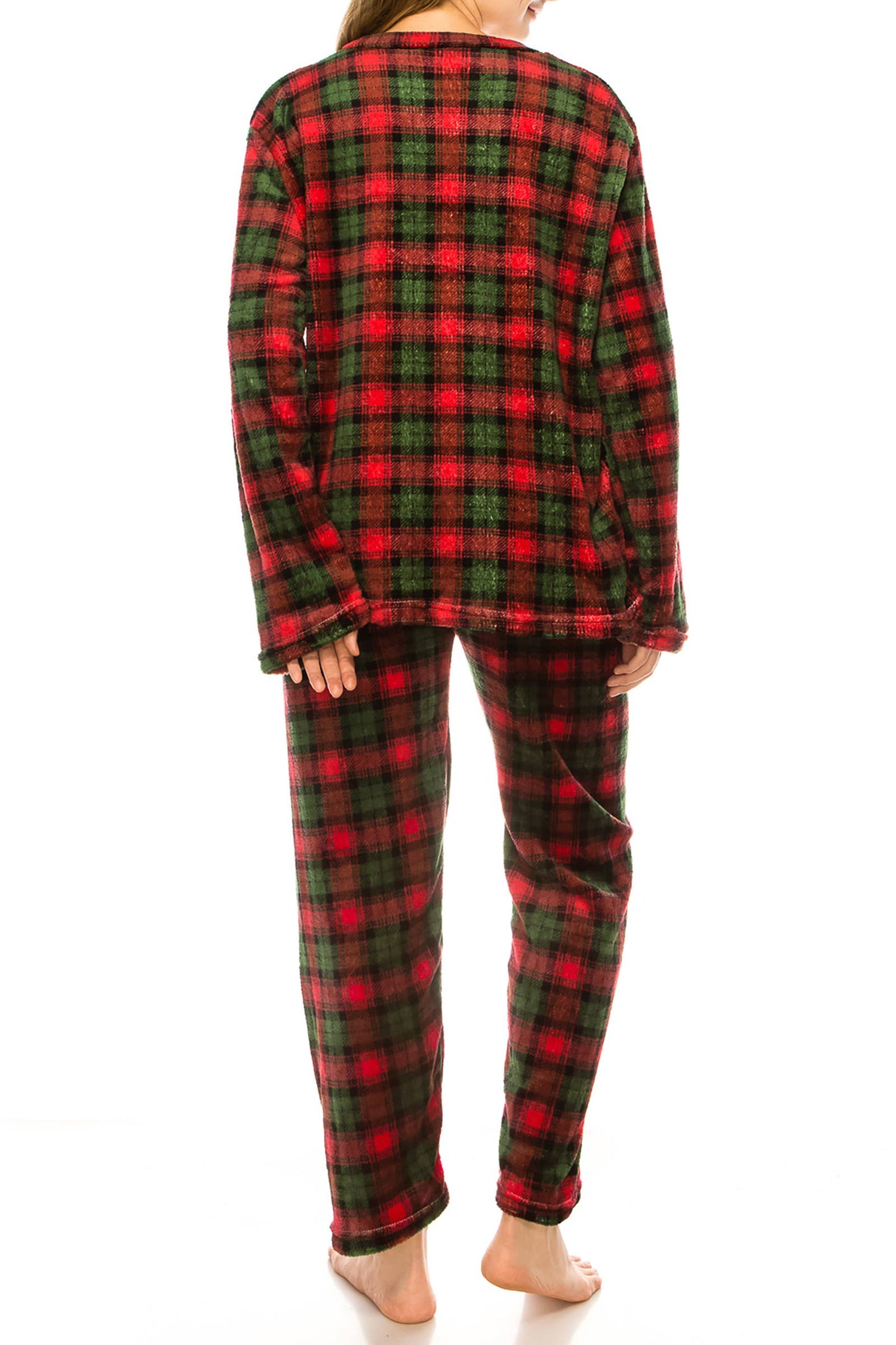 Plaid PJ Set