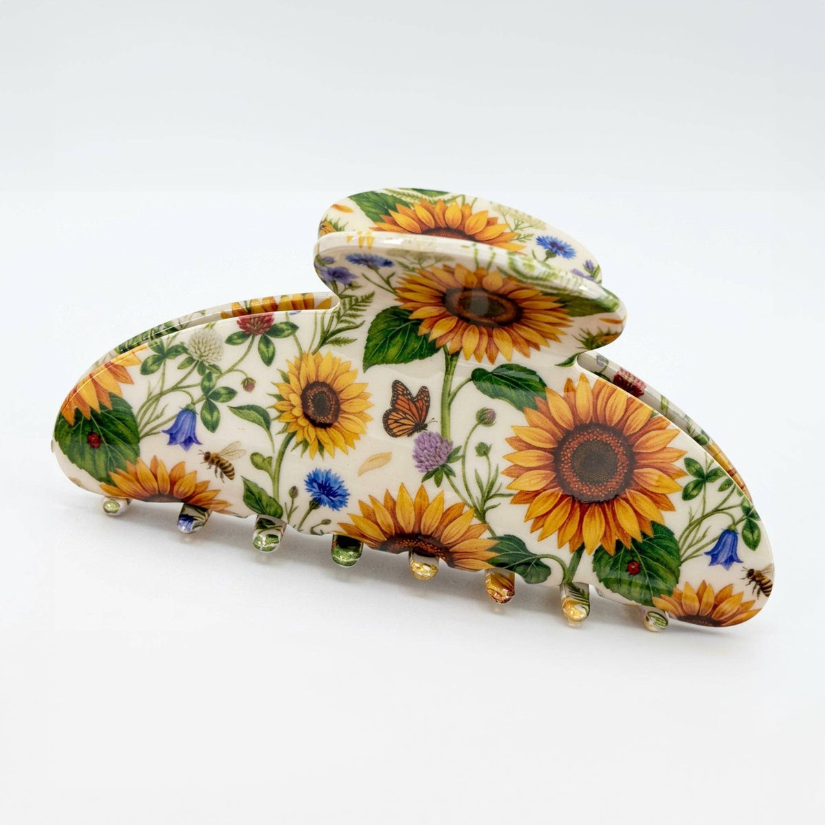 Sunflower Claw Clip Floral Hair Claw