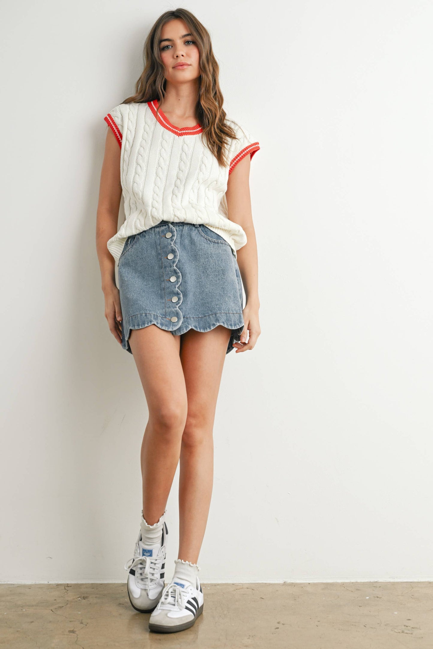 Knitted Sweater Vest