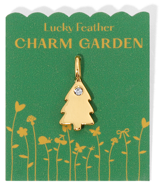 Holiday Charm - Charm Garden - Gold - Tree