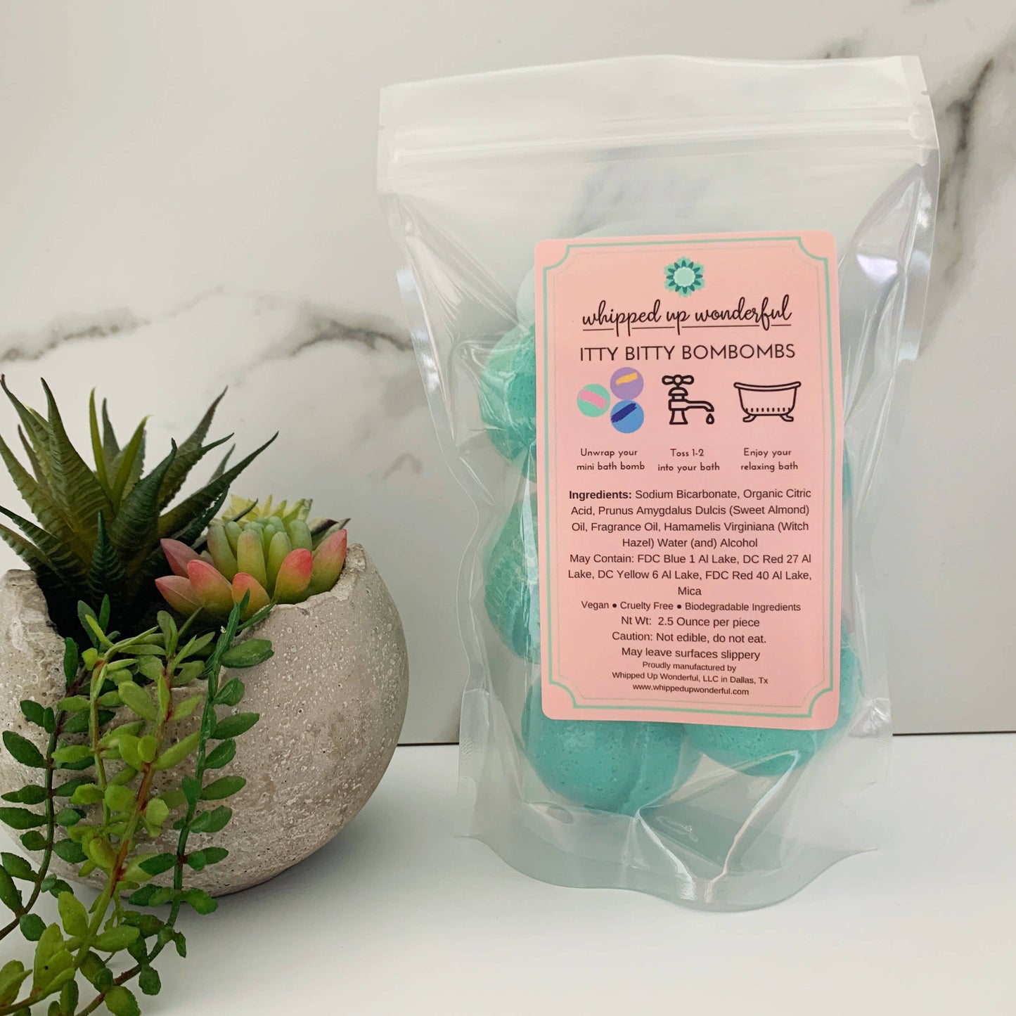 Peppermint Eucalyptus Bath Bomb