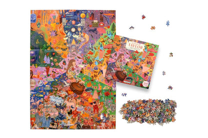The World of Taylor An unofficial 1000-piece jigsaw puzzle
