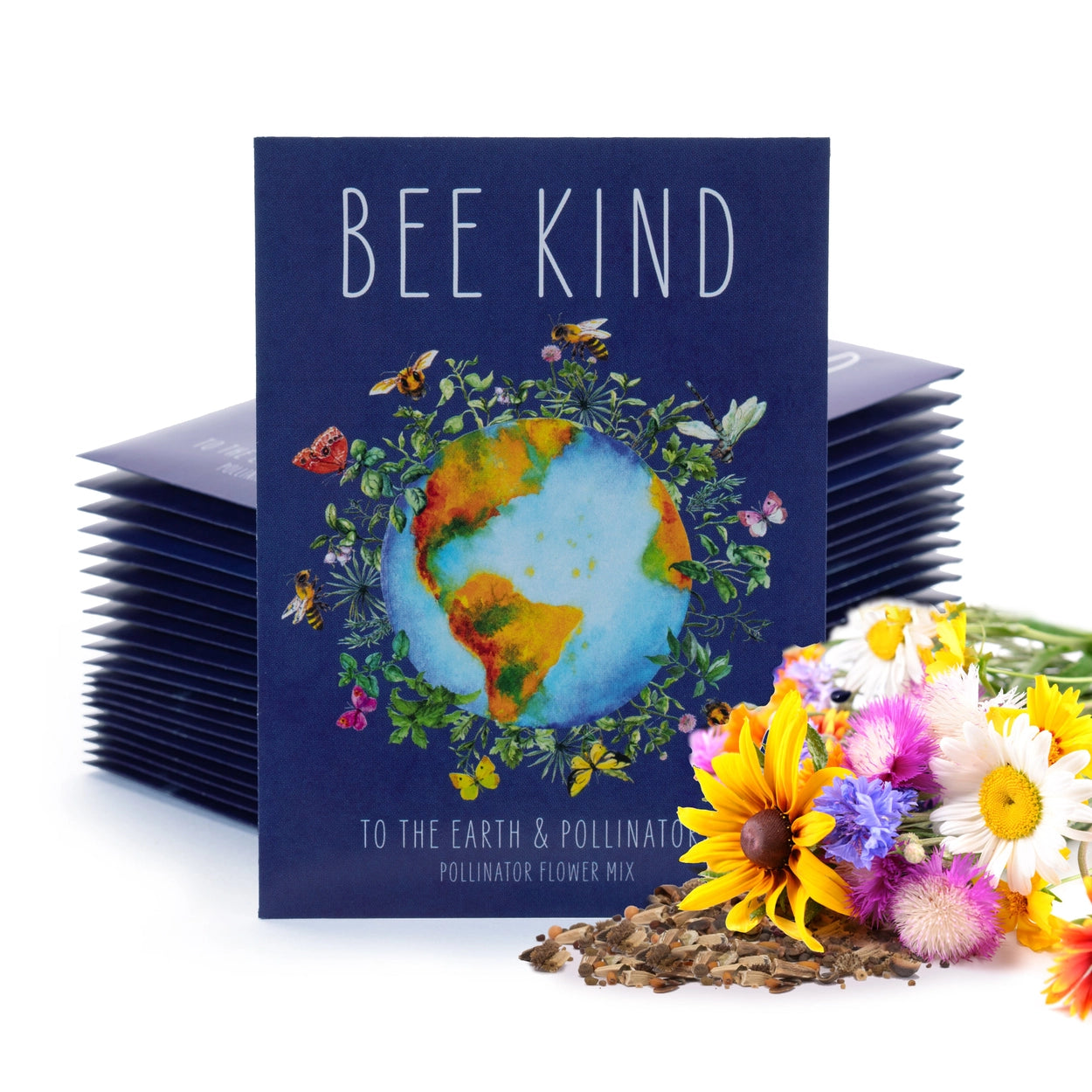 Bee Kind To Earth & Pollinators - Pollinator Flower Mix