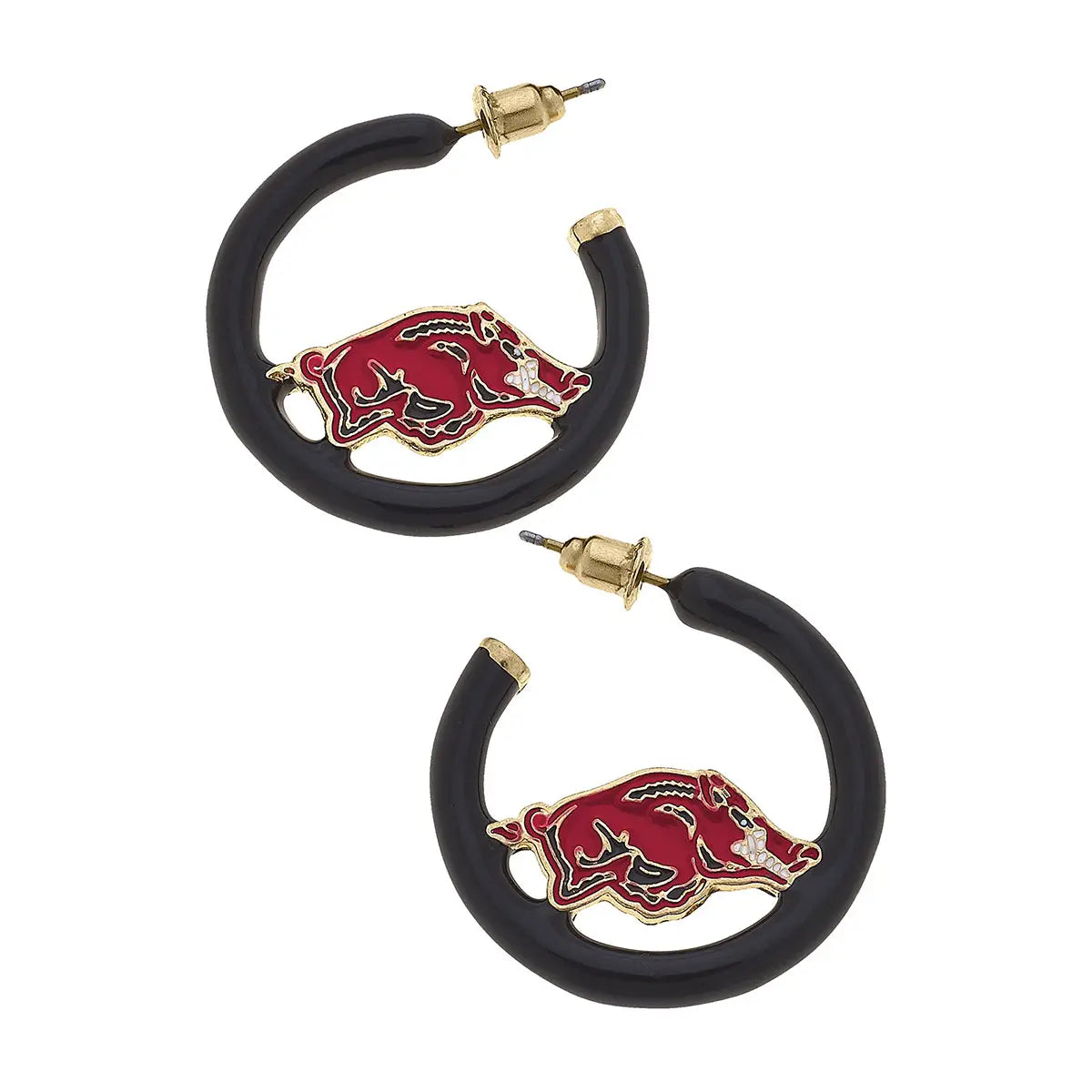 AR Enamel Hoops