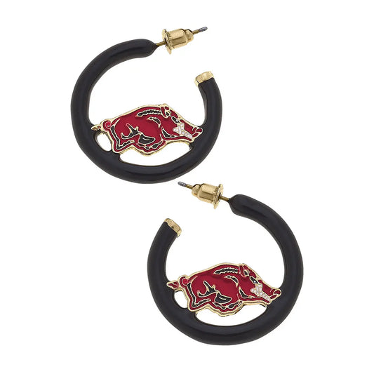 AR Enamel Hoops