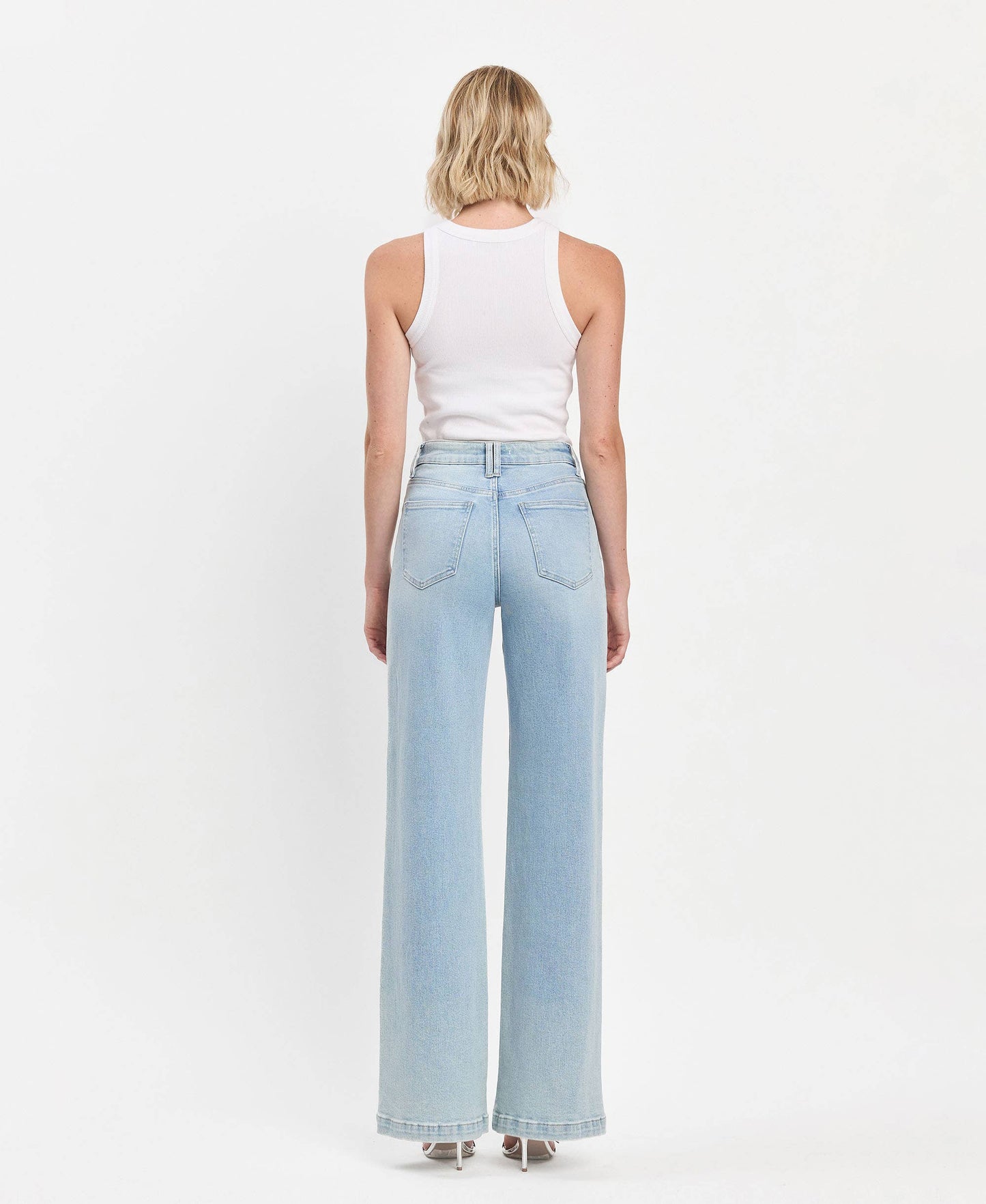 Olivia Light Wash Wide Leg