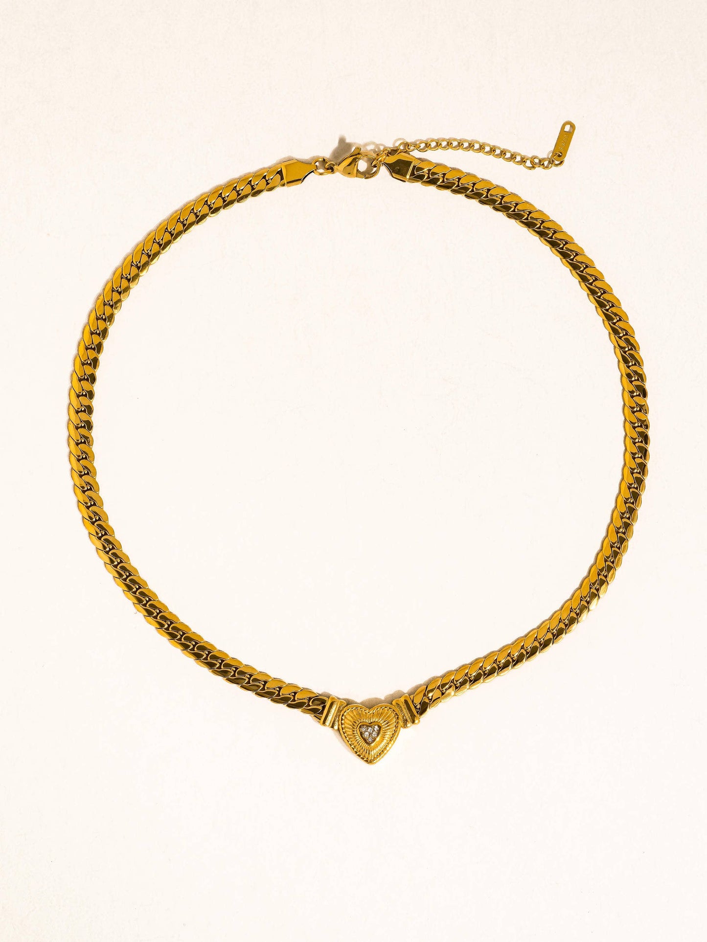 Arwen Heart Chain Necklace