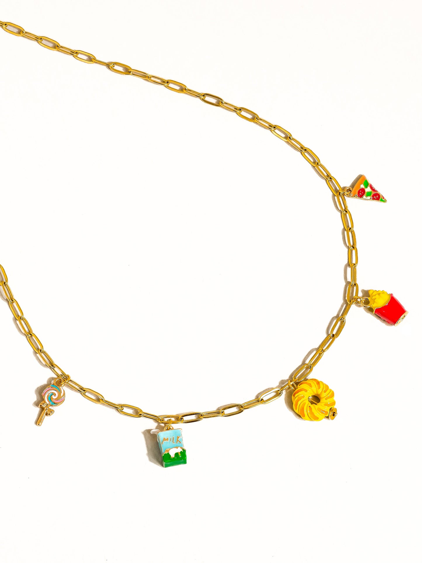 Foodie Fruit Charm Necklace