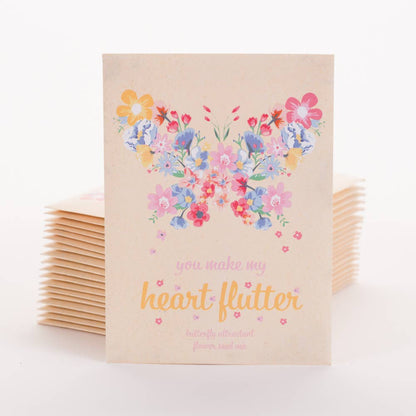 Make My Heart Flutter - Bird and Butterfly Wildflower Mix