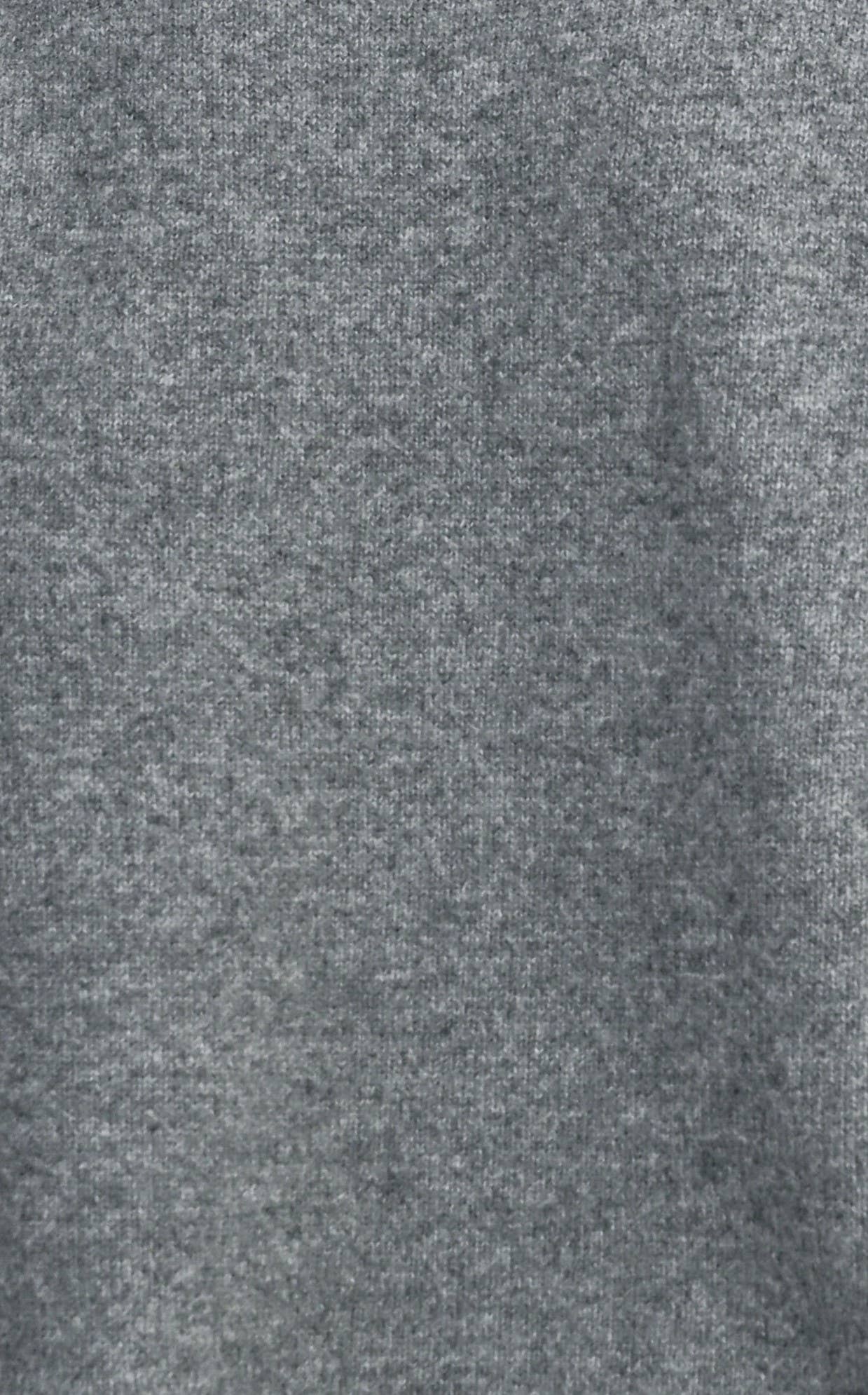 Tie Split-Hem Crewneck Long Sleeve Top