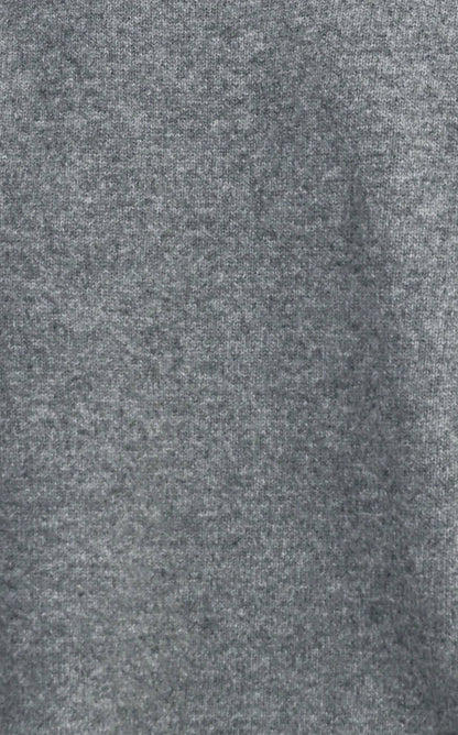 Tie Split-Hem Crewneck Long Sleeve Top