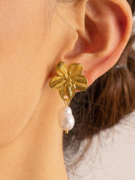 Cypress Flower Earring