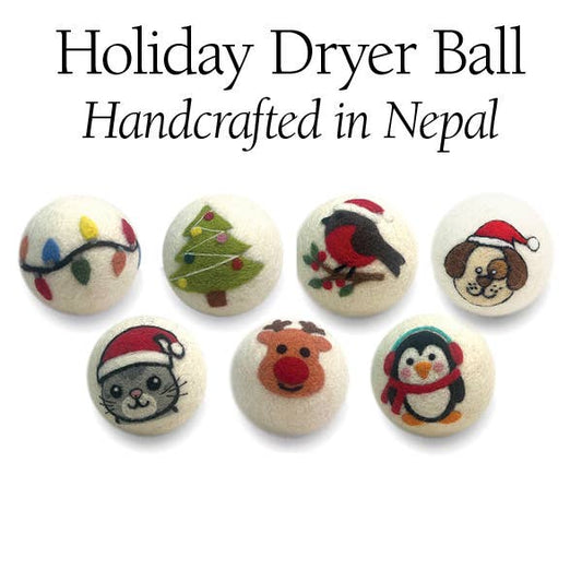 Holiday Wool Dryer Balls - Limited Edition