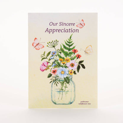 Appreciation Pollinator - Pollinator Flower Mix Seed Packets