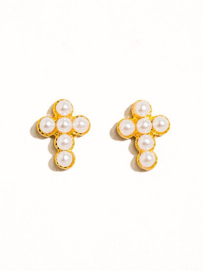 Telo Cross Studs