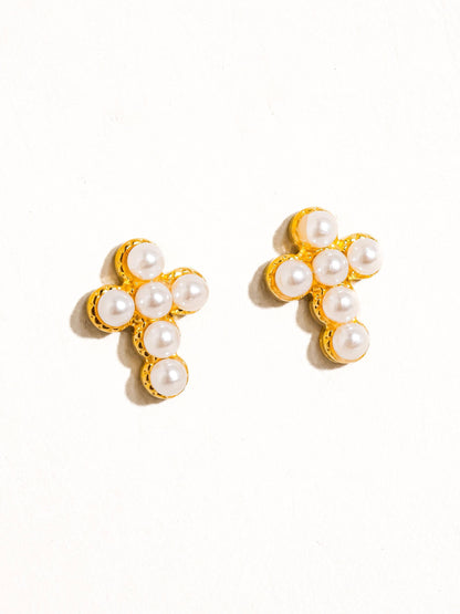 Telo Cross Studs