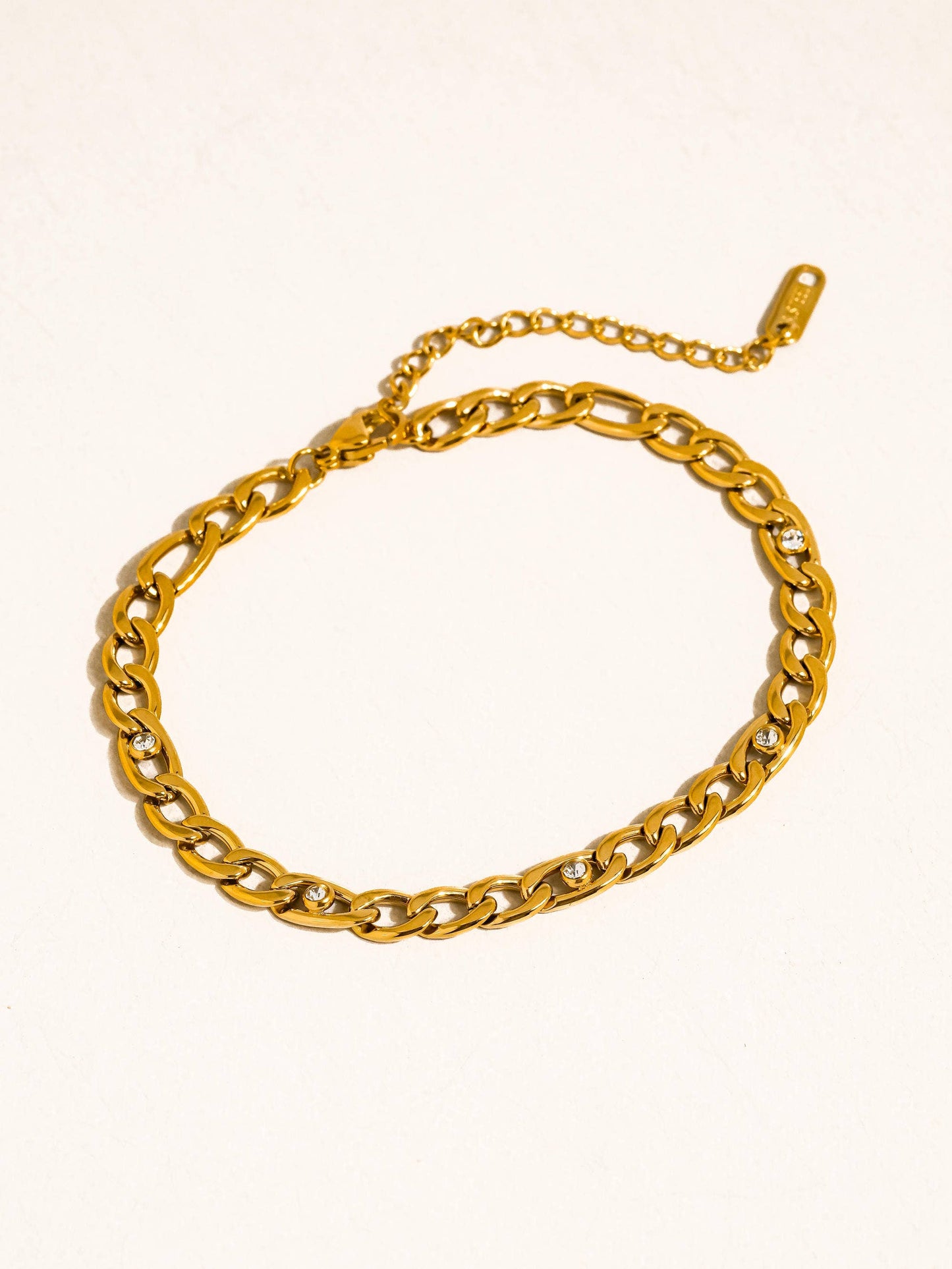 Berlin Chain CZ Bracelet