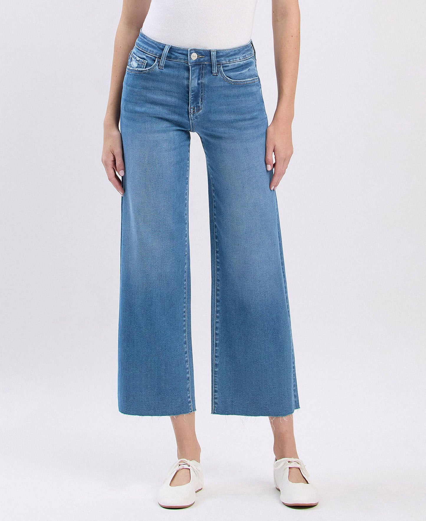 Aileeah Slim Wide Jeans