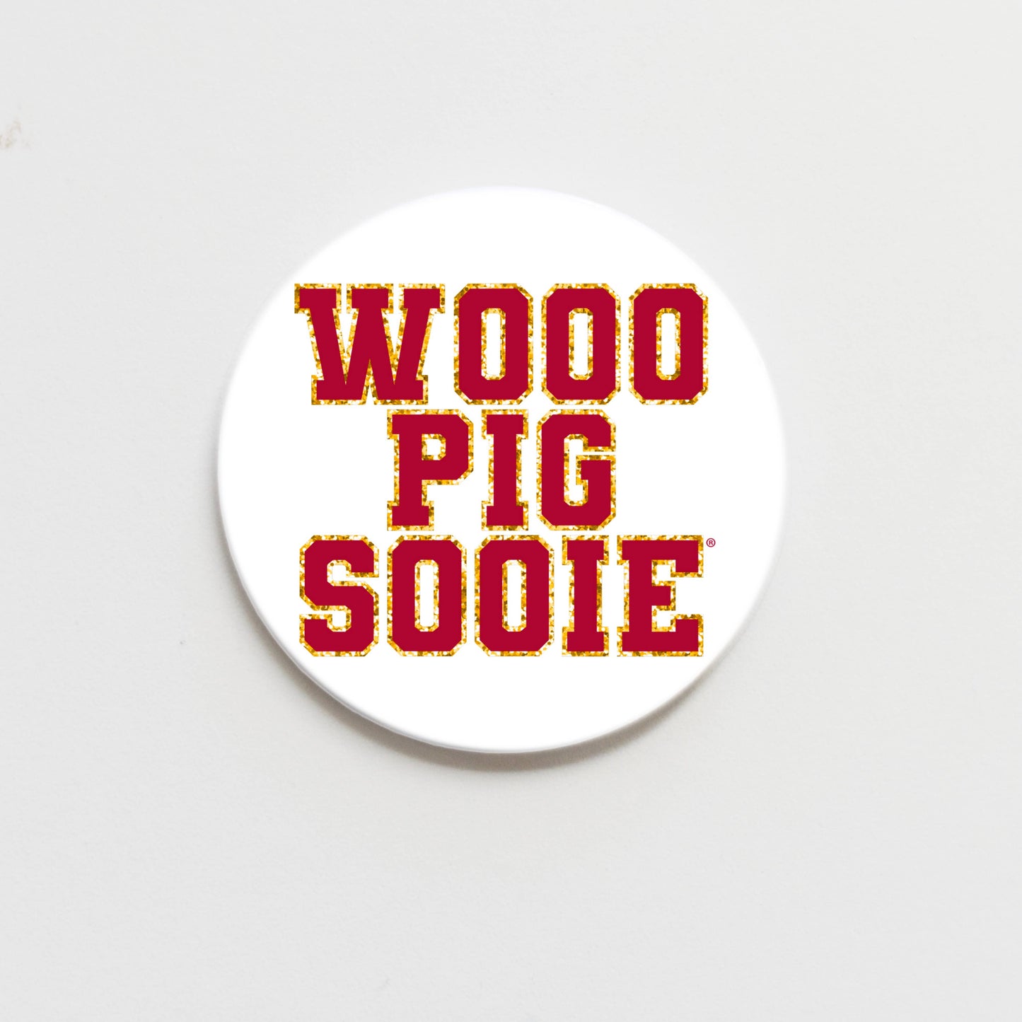 University of Arkansas  Fan Game Day Button