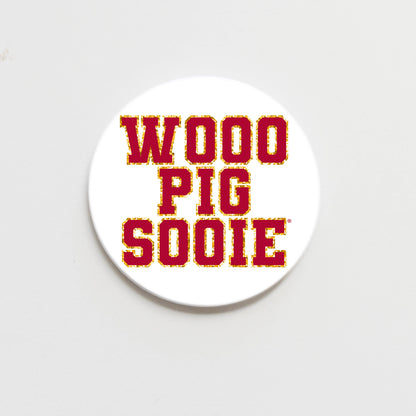 University of Arkansas  Fan Game Day Button