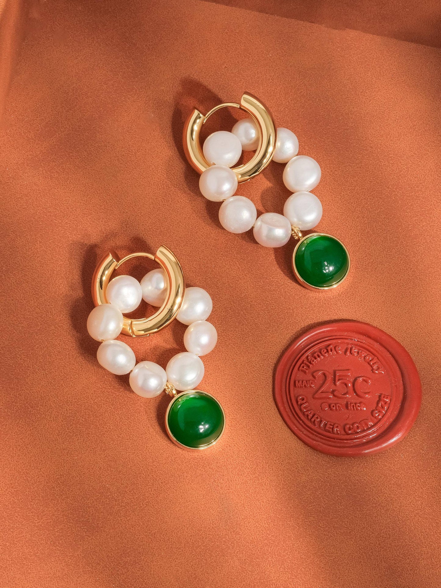 Désirée Pearl Hoops