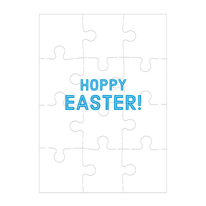 Hoppy Easter! Greeting Card Puzzle