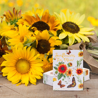 Sunflowers For Mom - All Sorts Sunflower Seed Packets