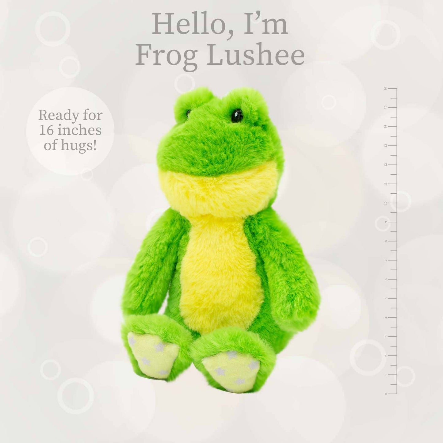 Classic Green Frog Plush Toy