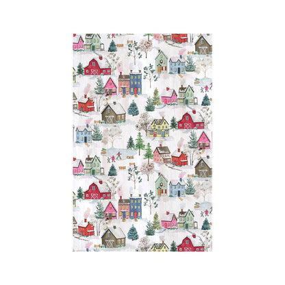Christmas Village - Holiday Tea Towel
