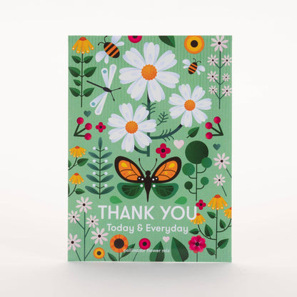 Thank You Today Everyday - Pollinator Flower Mix Seed Packets
