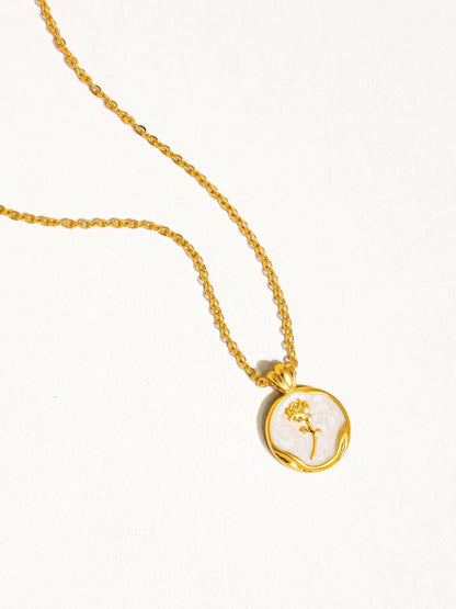 Mallory Coin Necklace
